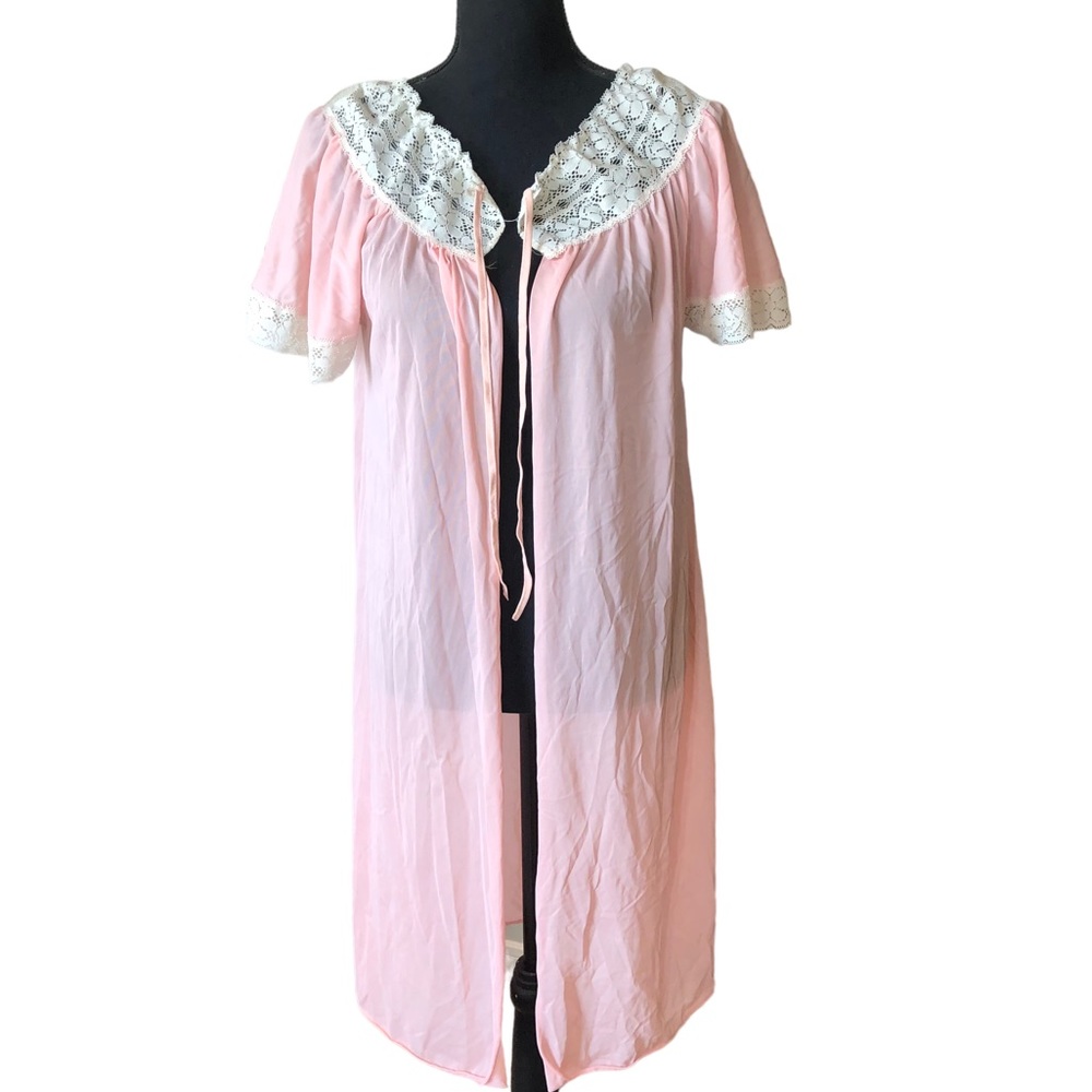 Vintage Nylon dressing robe